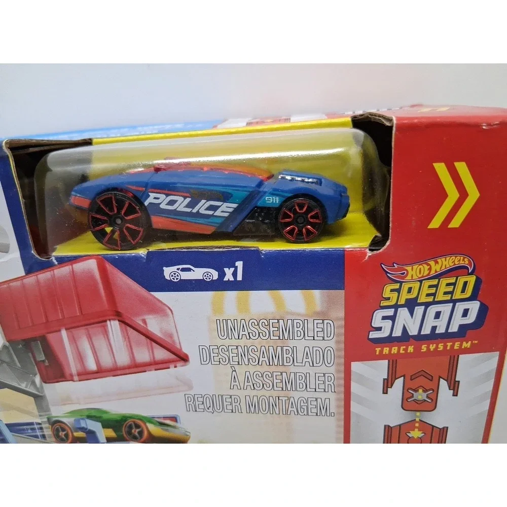 Hot Wheels City Speed Snap Track Downtown Police Tower 2026 NEW 3+